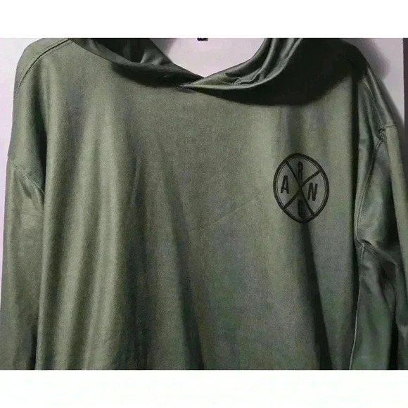 Men's Unbranded Green Hoodie‎ XL - Picture 3 of 8